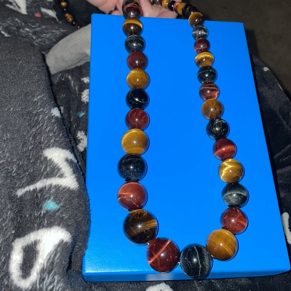 Jay King Jewelry - Tigers eye large graduate bead necklace by Jay King